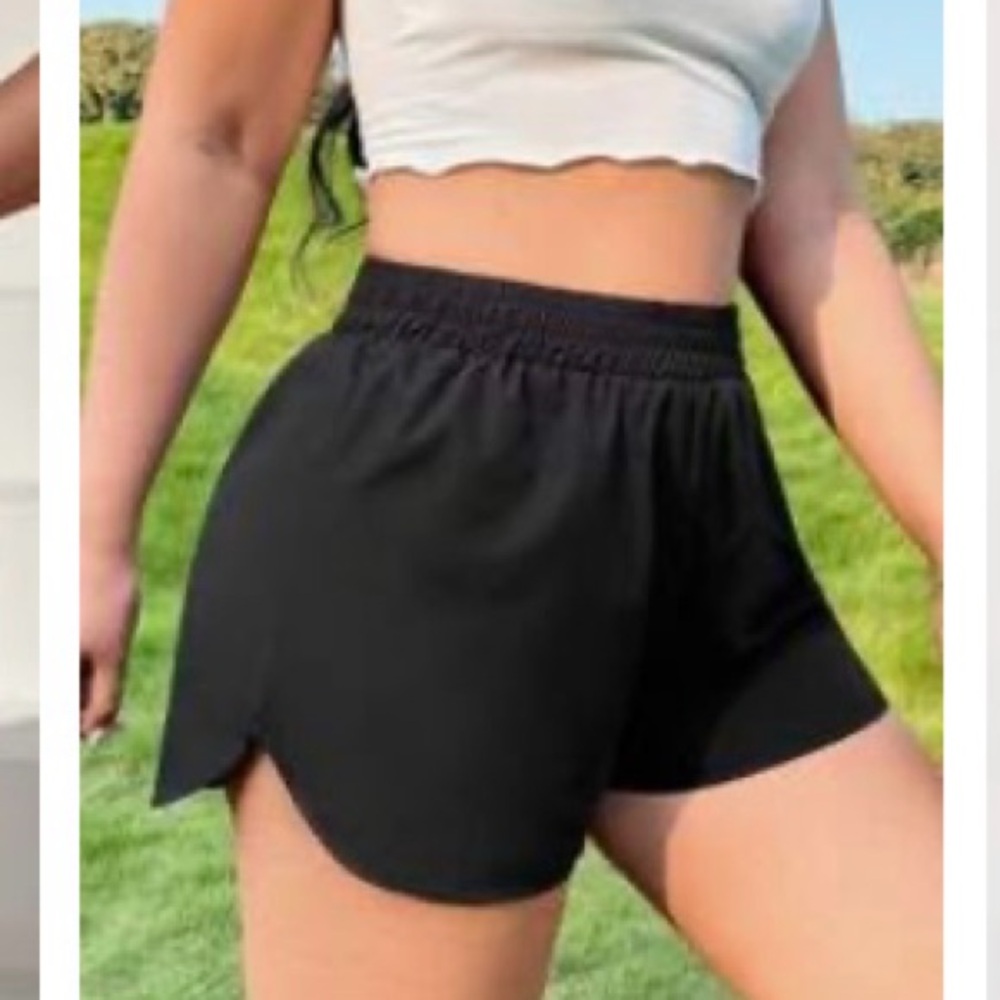 Black Shein shorts